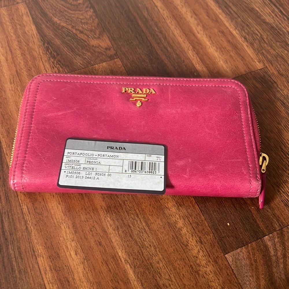BARBIE PINK PRADA Long Wallet